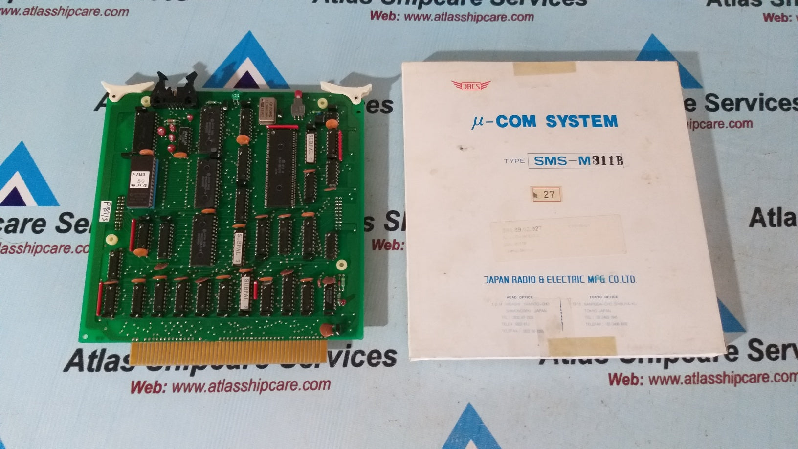 Jrcs SMS-M311B SUB-CPU μ-Com System